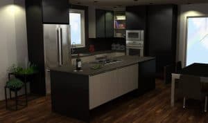 Marjorie Côté design 3D Cuisine